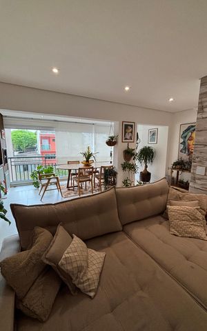 Apartamento à venda com 116m², 2 quartos e 2 vagas Apartamento à venda com 116m², 2 quartos e 2 vagasSala