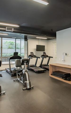 Apartamento à venda com 56m², 1 quarto e 1 vaga Apartamento à venda com 56m², 1 quarto e 1 vagaÁrea comum - Academia