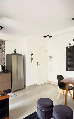Apartamento para alugar com 40m², 1 quarto e 1 vaga Apartamento para alugar com 40m², 1 quarto e 1 vagaSala