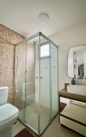 Apartamento para alugar com 40m², 1 quarto e 1 vaga Apartamento para alugar com 40m², 1 quarto e 1 vagaBanheiro