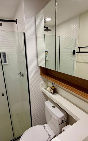 Apartamento à venda com 52m², 2 quartos e 1 vaga Apartamento à venda com 52m², 2 quartos e 1 vagaBanheiro