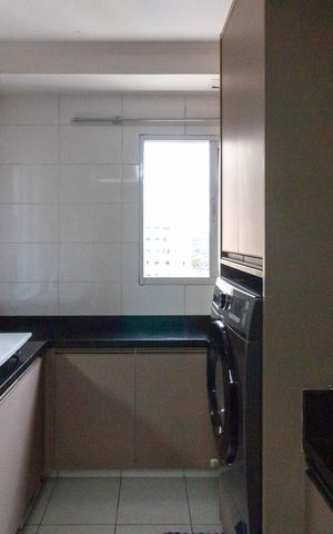 Apartamento à venda com 76m², 3 quartos e 1 vagaCozinha e Área de Serviço