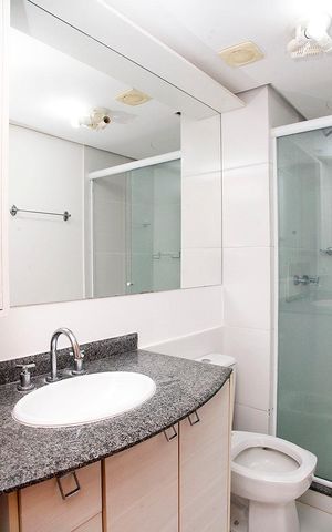 Apartamento para alugar com 79m², 3 quartos e 1 vagaBanheiro 2