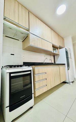 Apartamento à venda com 76m², 2 quartos e 2 vagas Apartamento à venda com 76m², 2 quartos e 2 vagasCozinha