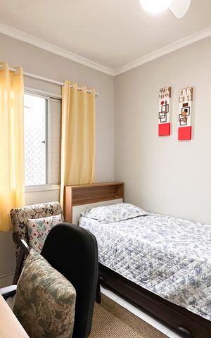 Apartamento à venda com 76m², 3 quartos e 1 vaga Apartamento à venda com 76m², 3 quartos e 1 vagaQuarto 2