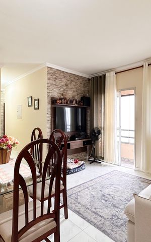 Apartamento à venda com 76m², 3 quartos e 1 vaga Apartamento à venda com 76m², 3 quartos e 1 vagaSala