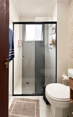 Apartamento à venda com 76m², 3 quartos e 1 vaga Apartamento à venda com 76m², 3 quartos e 1 vagaBanheiro Social