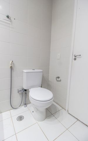 Apartamento para alugar com 158m², 1 quarto e 3 vagas Apartamento para alugar com 158m², 1 quarto e 3 vagasBanheiro da Suíte