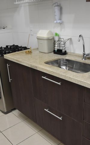Apartamento à venda com 64m², 2 quartos e 1 vagaCozinha - pia