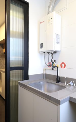 Apartamento à venda com 69m², 1 quarto e 2 vagasCozinha e Área de serviço 