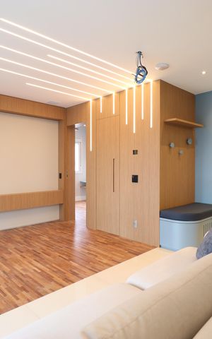 Apartamento à venda com 69m², 1 quarto e 2 vagasSala
