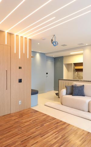 Apartamento à venda com 69m², 1 quarto e 2 vagasSala