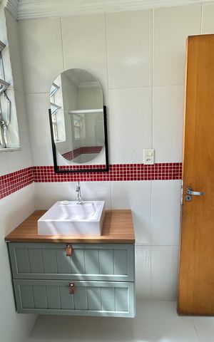 Casa à venda com 167m², 3 quartos e 2 vagasBanheiro Social