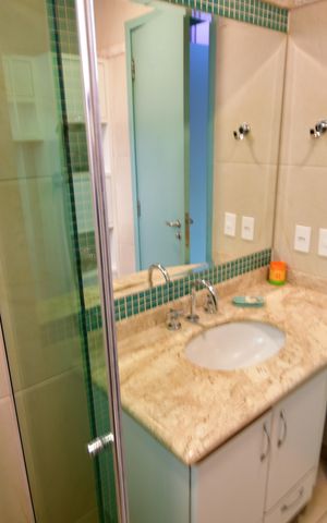 Apartamento à venda com 70m², 1 quarto e 1 vagaBanheiro Suíte