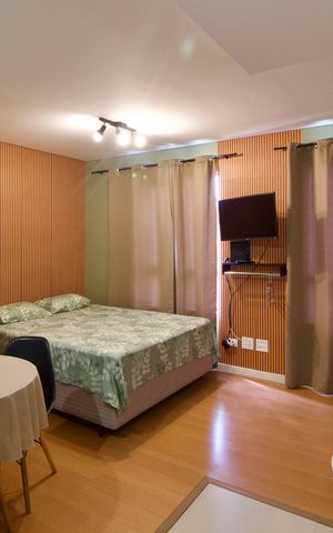 Apartamento para alugar com 26m², 1 quarto e sem vaga Apartamento para alugar com 26m², 1 quarto e sem vagaSala