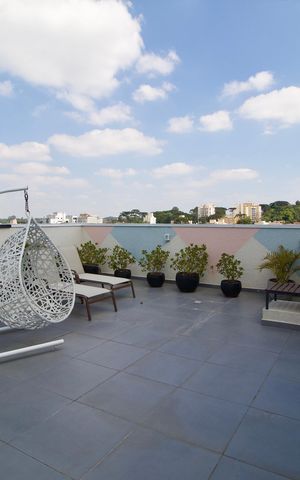 Apartamento para alugar com 26m², 1 quarto e sem vaga Apartamento para alugar com 26m², 1 quarto e sem vagaTerraço
