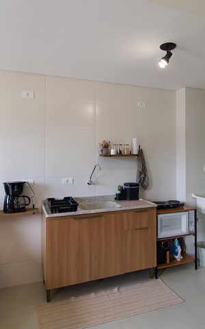 Apartamento para alugar com 26m², 1 quarto e sem vaga Apartamento para alugar com 26m², 1 quarto e sem vagaCozinha