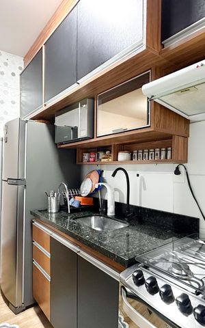 Apartamento à venda com 57m², 2 quartos e 1 vaga Apartamento à venda com 57m², 2 quartos e 1 vagaCozinha