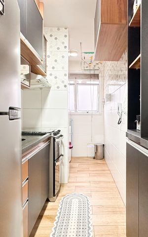 Apartamento à venda com 57m², 2 quartos e 1 vaga Apartamento à venda com 57m², 2 quartos e 1 vagaCozinha
