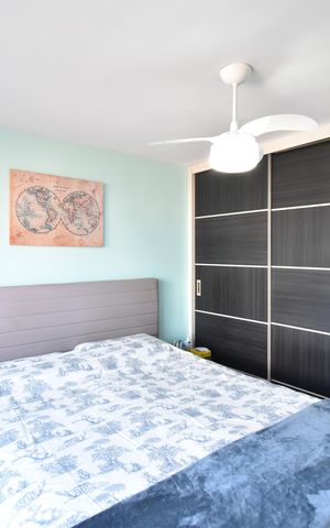 Apartamento à venda com 59m², 2 quartos e 1 vagaSuíte