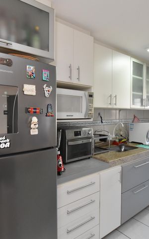 Apartamento à venda com 59m², 2 quartos e 1 vagaCozinha