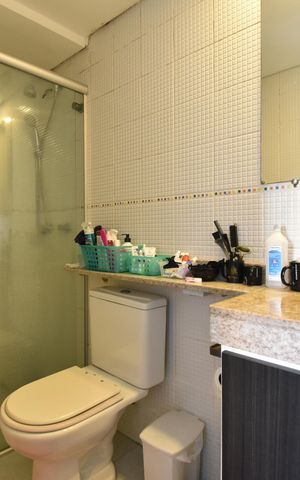 Apartamento à venda com 59m², 2 quartos e 1 vagaBanheiro da Suíte