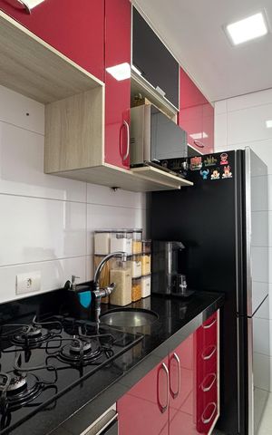 Apartamento à venda com 70m², 2 quartos e 2 vagas Apartamento à venda com 70m², 2 quartos e 2 vagasCozinha