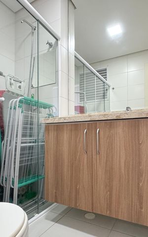 Apartamento à venda com 70m², 2 quartos e 2 vagas Apartamento à venda com 70m², 2 quartos e 2 vagasBanheiro - Suíte