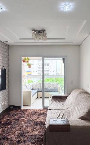 Apartamento à venda com 70m², 2 quartos e 2 vagas Apartamento à venda com 70m², 2 quartos e 2 vagasSala