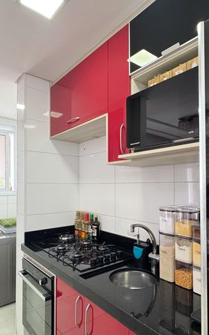 Apartamento à venda com 70m², 2 quartos e 2 vagas Apartamento à venda com 70m², 2 quartos e 2 vagasCozinha