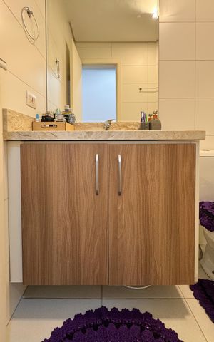 Apartamento à venda com 70m², 2 quartos e 2 vagas Apartamento à venda com 70m², 2 quartos e 2 vagasBanheiro Social