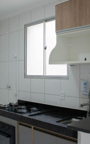 Apartamento para alugar com 52m², 2 quartos e 1 vaga Apartamento para alugar com 52m², 2 quartos e 1 vagaCozinha e Área de Serviço