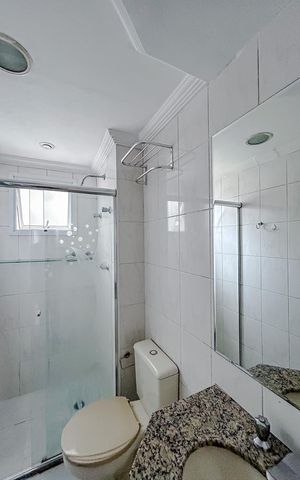 Apartamento para alugar com 96m², 4 quartos e 3 vagasBanheiro
