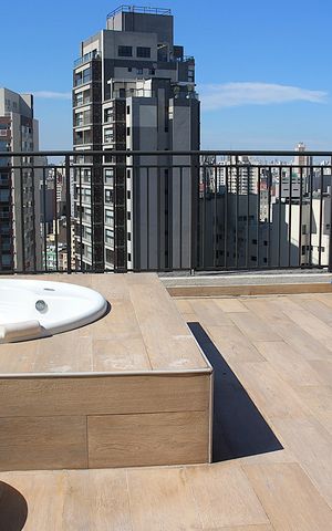 Apartamento à venda com 25m², 1 quarto e sem vagaTerraço
