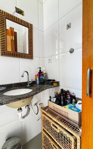 Apartamento à venda com 63m², 2 quartos e 1 vaga Apartamento à venda com 63m², 2 quartos e 1 vagaBanheiro da Suíte