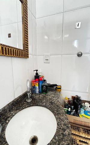 Apartamento à venda com 63m², 2 quartos e 1 vaga Apartamento à venda com 63m², 2 quartos e 1 vagaBanheiro da Suíte