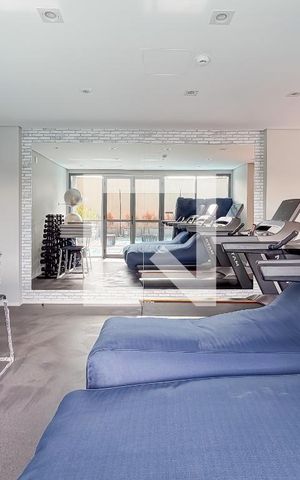 Apartamento para alugar com 30m², 1 quarto e sem vagaAcademia