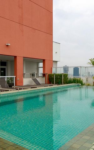 Studio à venda com 45m², 1 quarto e 1 vagaÁrea comum