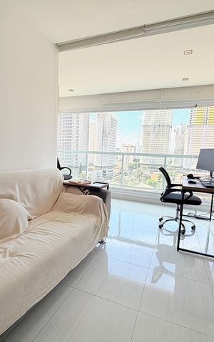 Studio à venda com 45m², 1 quarto e 1 vagaSala