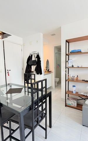 Studio à venda com 45m², 1 quarto e 1 vagaSala