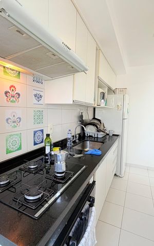 Studio à venda com 45m², 1 quarto e 1 vagaCozinha