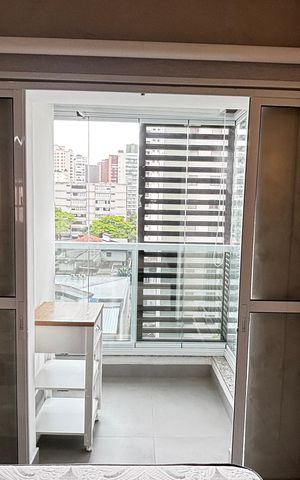 Studio para alugar com 30m², 1 quarto e 1 vaga Studio para alugar com 30m², 1 quarto e 1 vagaSala - Quarto