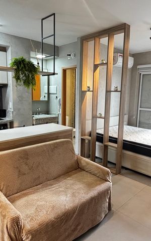 Studio para alugar com 30m², 1 quarto e 1 vaga Studio para alugar com 30m², 1 quarto e 1 vagaSala - Quarto