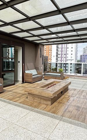 Studio para alugar com 30m², 1 quarto e 1 vaga Studio para alugar com 30m², 1 quarto e 1 vagaRooftop