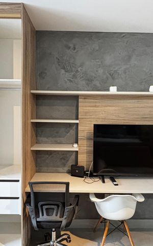 Studio para alugar com 30m², 1 quarto e 1 vaga Studio para alugar com 30m², 1 quarto e 1 vagaSala - Quarto