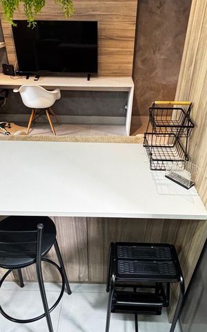 Studio para alugar com 30m², 1 quarto e 1 vaga Studio para alugar com 30m², 1 quarto e 1 vagaCozinha