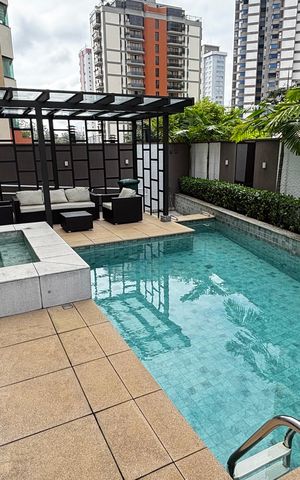 Studio para alugar com 30m², 1 quarto e 1 vaga Studio para alugar com 30m², 1 quarto e 1 vagaPiscina