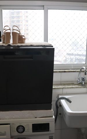 Apartamento para alugar com 110m², 3 quartos e 2 vagasLavanderia
