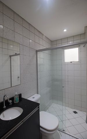 Apartamento à venda com 79m², 3 quartos e 2 vagas Apartamento à venda com 79m², 3 quartos e 2 vagasBanheiro