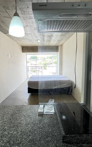 Studio para alugar com 35m², 1 quarto e 1 vaga Studio para alugar com 35m², 1 quarto e 1 vagaCozinha